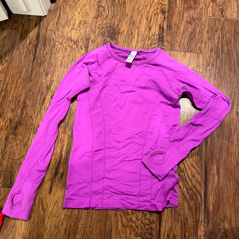 Ivivva (by Lululemon) Swiftly Tech Long-Sleeve Top